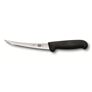 Victorinox Fibrox Boning Knife Curved 15cm Black